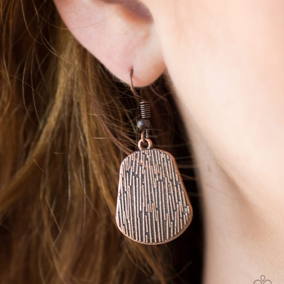 Cave the Day Necklace & Earring Set - Picture 3 of 3